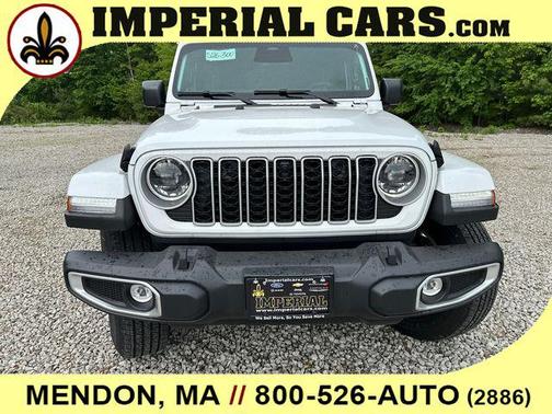 Bright White Clearcoat 2026 Jeep Wrangler 4-Door Sahara 4x4