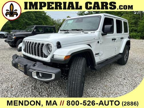 Bright White Clearcoat 2026 Jeep Wrangler 4-Door Sahara 4x4