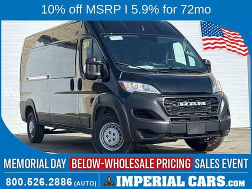 Black Clearcoat 2026 RAM ProMaster 2500 Tradesman