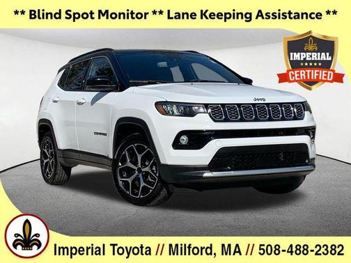 Bright White Clearcoat 2025 Jeep Compass Limited