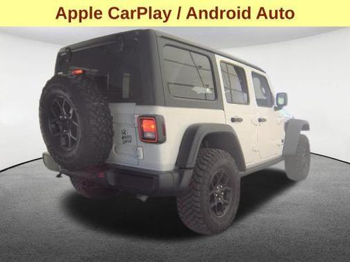 Bright White Clearcoat 2025 Jeep Wrangler Willys