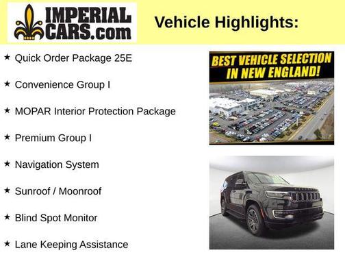 Diamond Black Crystal Pearlcoat 2024 Jeep Wagoneer Series I 4x4