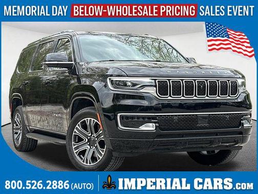 Diamond Black Crystal Pearlcoat 2024 Jeep Wagoneer Series I 4x4