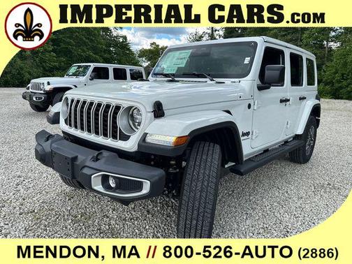 Bright White Clearcoat 2026 Jeep Wrangler 4-Door Sahara 4x4