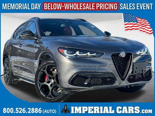 Vesuvio Gray Metallic 2024 Alfa Romeo Stelvio Veloce AWD