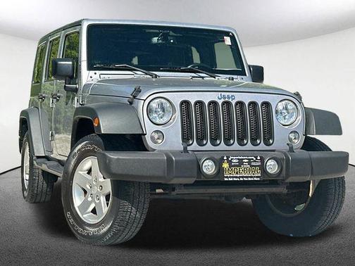 Billet Silver Metallic Clearcoat 2015 Jeep Wrangler Unlimited Sport