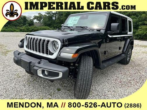 black clearcoat 2026 Jeep Wrangler 4-Door Sahara 4x4