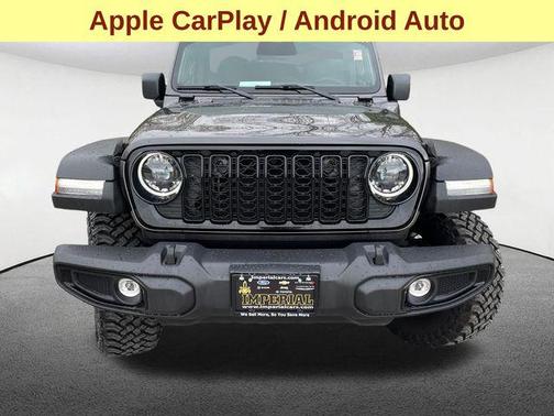 Granite Crystal Metallic Clearcoat 2025 Jeep Wrangler 4xe Willys
