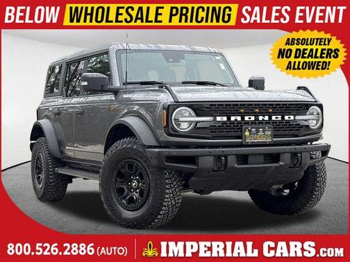 Gray Metallic 2022 Ford Bronco Wildtrak