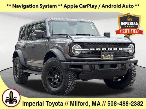 Gray Metallic 2022 Ford Bronco Wildtrak