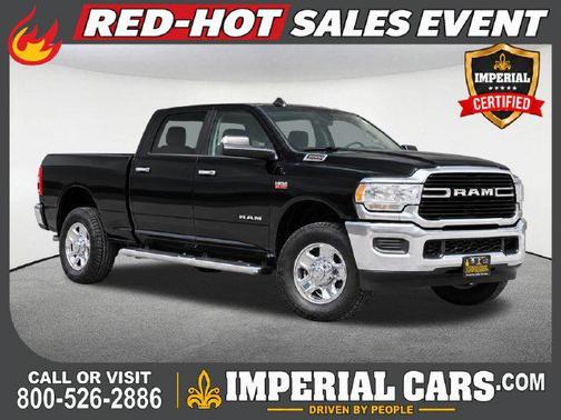 Diamond Black Crystal Pearlcoat 2019 RAM 2500 Big Horn Crew Cab 4x4 6'4' Box