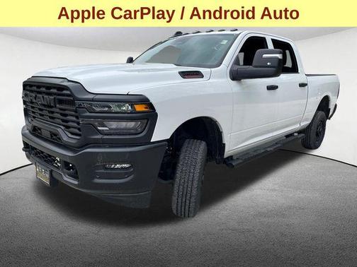 Bright White Clearcoat 2026 RAM 2500 Tradesman Crew Cab 4x4 6'4' Box