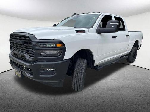 Bright White Clearcoat 2026 RAM 2500 Tradesman Crew Cab 4x4 6'4' Box