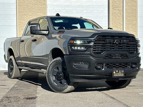 Ceramic Gray Clearcoat 2026 RAM 2500 Tradesman Crew Cab 4x4 6'4' Box