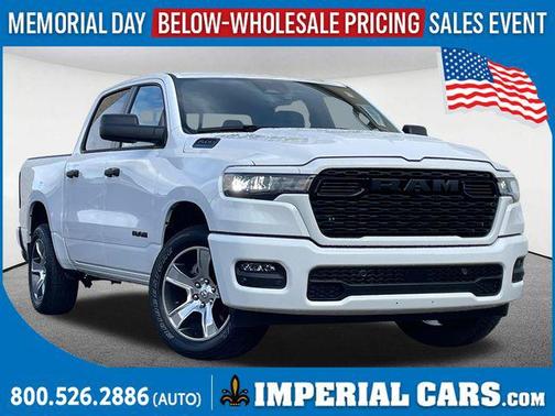 Bright White Clearcoat 2025 RAM 1500 Tradesman