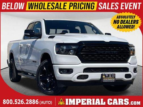 Bright White Clearcoat 2022 RAM 1500 Big Horn/Lone Star