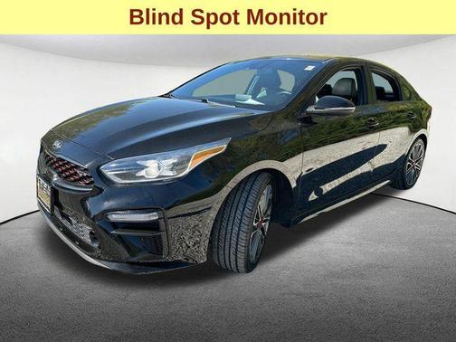 Aurora Black 2021 Kia Forte GT
