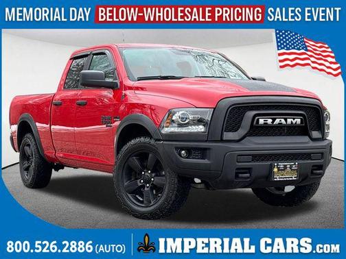 Flame Red Clearcoat 2020 RAM 1500 Classic Warlock Quad Cab 4x4 6'4' Box