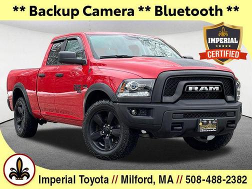Flame Red Clearcoat 2020 RAM 1500 Classic Warlock Quad Cab 4x4 6'4' Box