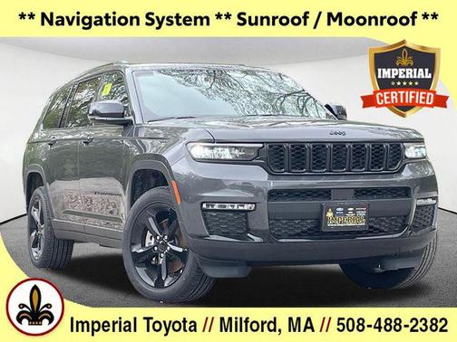 Baltic Gray Metallic Clearcoat 2025 Jeep Grand Cherokee L Limited