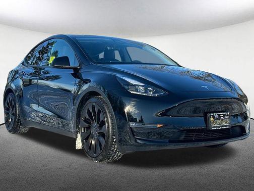 Solid Black 2023 Tesla Model Y Performance Dual Motor All-Wheel Drive