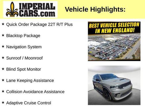 Gray Clearcoat 2024 Dodge Durango R/T Plus AWD