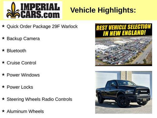 2022 RAM 1500 Classic Warlock Quad Cab 4x4 6'4' Box