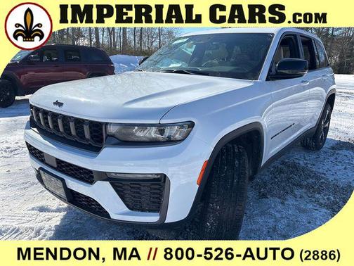 Bright White Clearcoat 2026 Jeep Grand Cherokee Limited