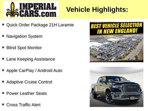 Diamond Black Crystal Pearlcoat 2025 RAM 1500 Laramie