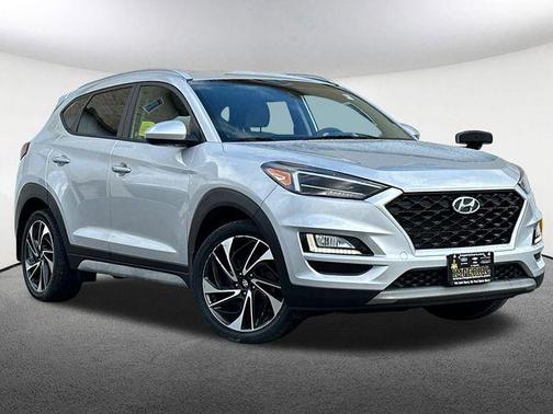 Molten Silver 2019 Hyundai TUCSON Sport