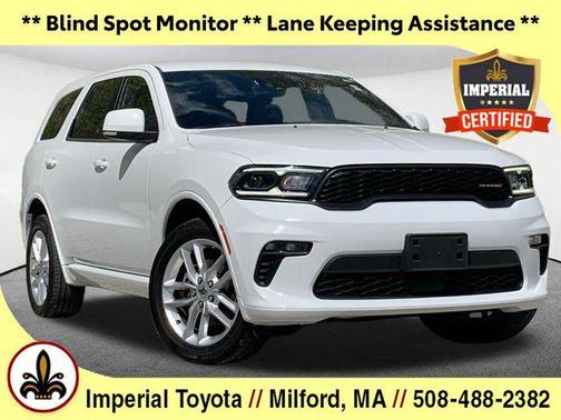 White Knuckle Clearcoat 2022 Dodge Durango GT Plus