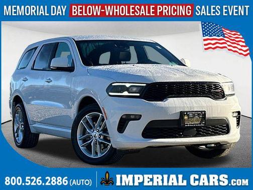 White Knuckle Clearcoat 2022 Dodge Durango GT Plus
