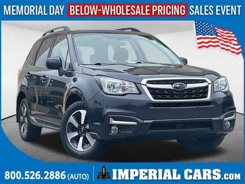 Dark Gray Metallic 2018 Subaru Forester 2.5i Limited