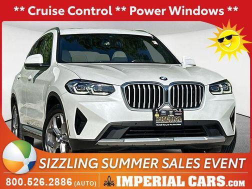 Mineral White Metallic 2022 BMW X3 xDrive30i