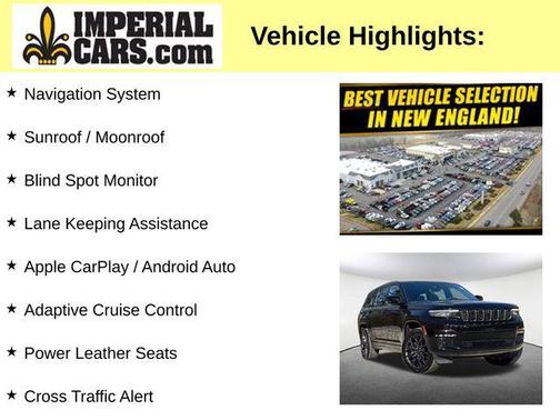 Diamond Black Crystal Pearlcoat 2023 Jeep Grand Cherokee L Summit Reserve