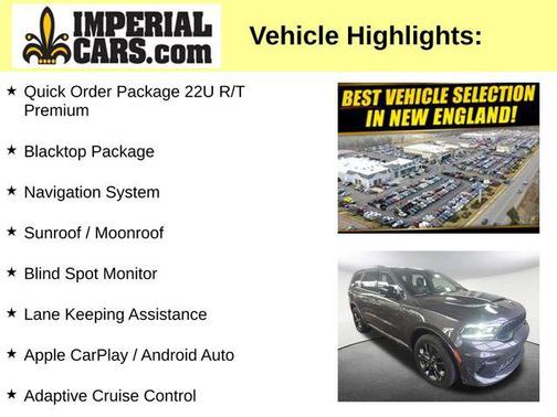 Vapor Gray 2024 Dodge Durango R/T Premium AWD