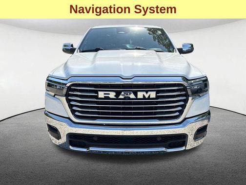 Bright White Clearcoat 2025 RAM 1500 Laramie