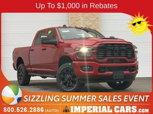 Molten Red Pearlcoat 2026 RAM 2500 Black Express