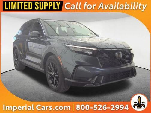 Meteorite Gray Metallic 2025 Honda CR-V Hybrid Sport FWD