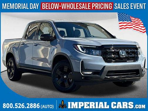 Sonic Gray Pearl 2024 Honda Ridgeline Black