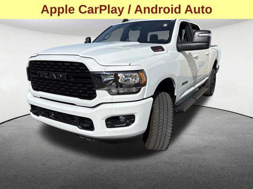 Bright White Clearcoat 2024 RAM 2500 Big Horn Crew Cab 4x4 6'4' Box