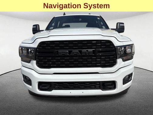 Bright White Clearcoat 2024 RAM 2500 Big Horn Crew Cab 4x4 6'4' Box