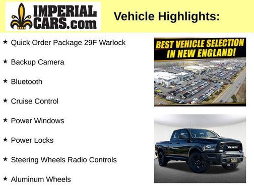 2022 RAM 1500 Classic Warlock Quad Cab 4x4 6'4' Box