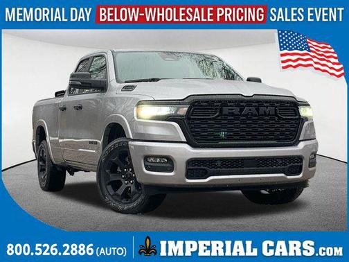 Billet Silver Metallic Clearcoat 2025 RAM 1500 Big Horn/Lone Star