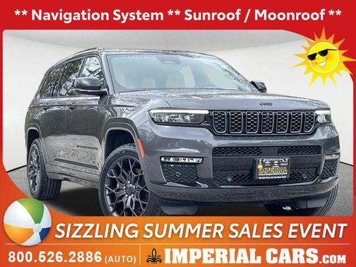 Baltic Gray Metallic Clearcoat 2024 Jeep Grand Cherokee L Summit Reserve