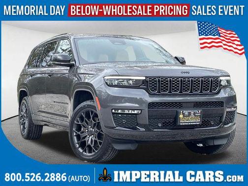 Baltic Gray Metallic Clearcoat 2024 Jeep Grand Cherokee L Summit Reserve