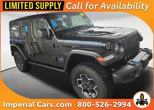 Black Clearcoat 2023 Jeep Wrangler 4xe Rubicon