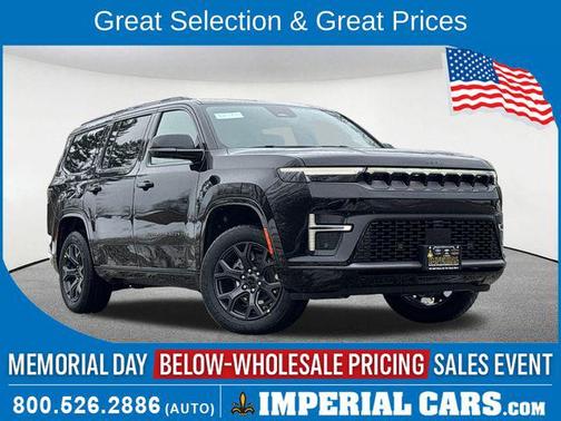 High Gloss Black 2026 Jeep Grand Wagoneer Limited Altitude 4x4