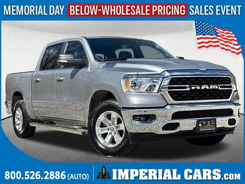 Billet Silver Metallic Clearcoat 2022 RAM 1500 Big Horn/Lone Star