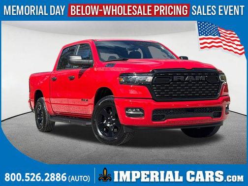 Flame Red Clearcoat 2025 RAM 1500 Tradesman